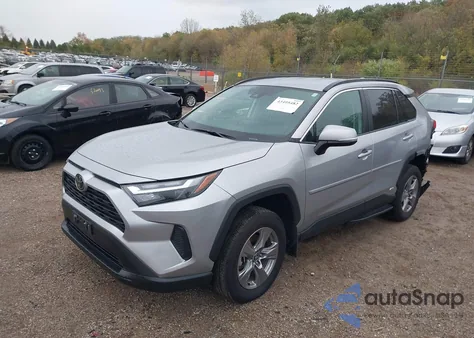 2025 Toyota Rav4 Hybrid Le z USA, uszkodzony, nr VIN 4T3MWRFV2SU177896